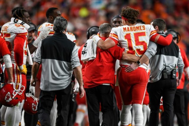Chiefs star Mahomes sidelined at least three weeks: reports