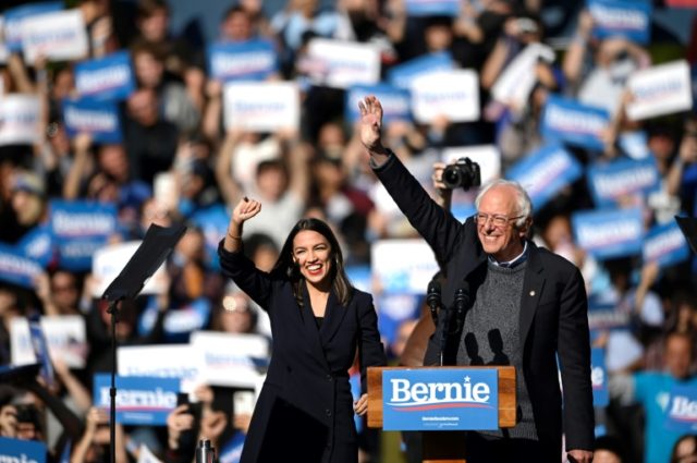 Ocasio-Cortez endorses 'uncle' Bernie Sanders in US race