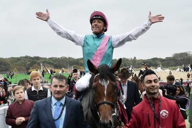Dettori's landmark softens blow of Stradivarius loss on Champions Day