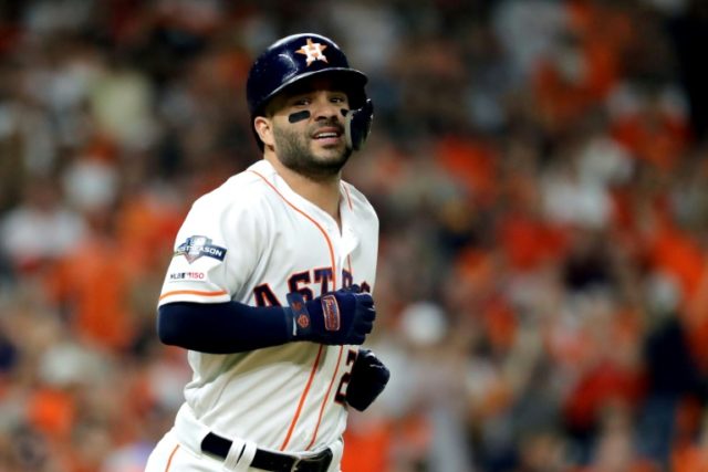 Altuve hits game winner as Astros outgun Yankees to reach World Series