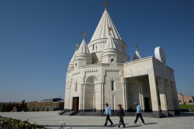 Long-persecuted Yazidis welcome new 'sanctuary' temple