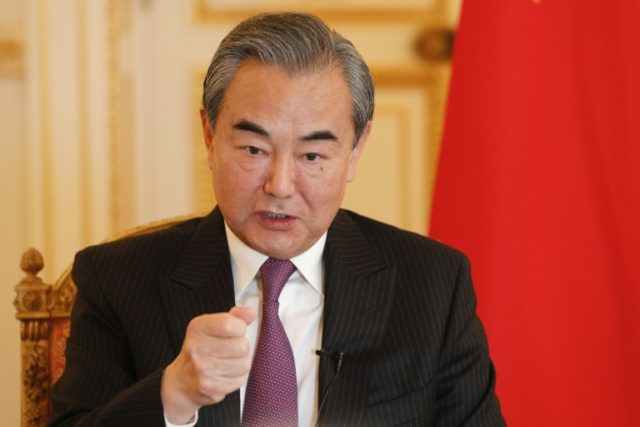 China foreign minister slams 'unacceptable' violence in Hong Kong