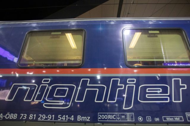 Austrian railways say night train bookings on increase