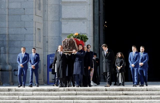 Spain exhumes Franco's embalmed body from opulent tomb