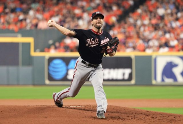 Hurt Nationals pitcher Scherzer to miss World Series start