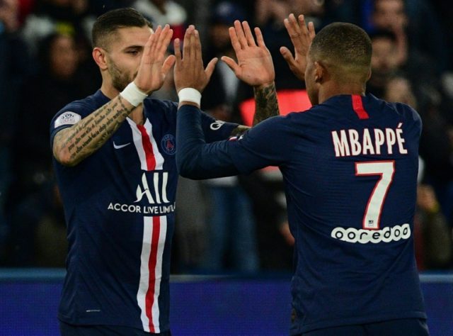 Doubles for Icardi, Mbappe as PSG outclass old rivals Marseille