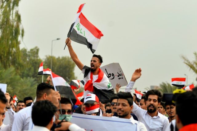 Students flood Iraq streets, defying government and parents