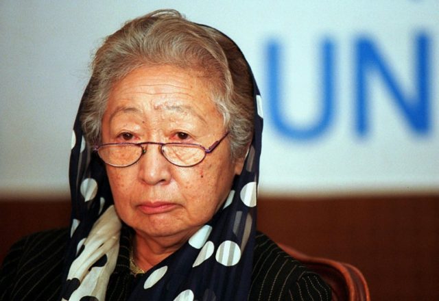 Sadako Ogata, First Female UN Refugee Chief, Dies At 92 - Breitbart