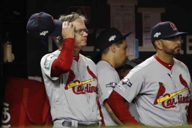 Down 3-0 in NLCS, slumping Cardinals make lineup changes - Breitbart