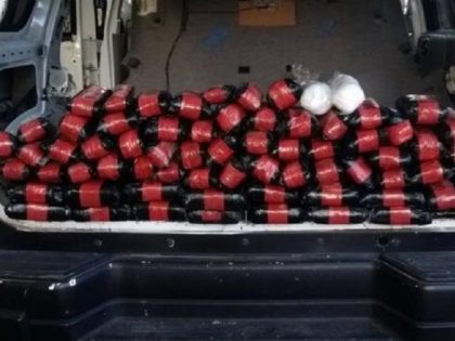 CBP officers seize heroin, fentanyl, meth, and cocaine from an SUV crossing the border from Mexico into Arizona. (Photo: U.S. Customs and Border Protection)