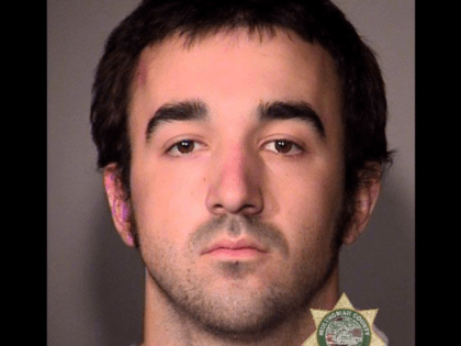 Gage Halupowski, 24, pleaded guilty to second-degree assault in connection with a baton attack in June, authorities say. (Multnomah County Sheriff's Office)