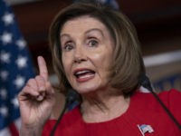 Speaker of the House Nancy Pelosi, D-Calif., talks to reporters on the morning after the first public hearing in the impeachment probe of President Donald Trump on his effort to tie U.S. aid for Ukraine to investigations of his political opponents, on Capitol Hill in Washington, Thursday, Nov. 14, 2019. …