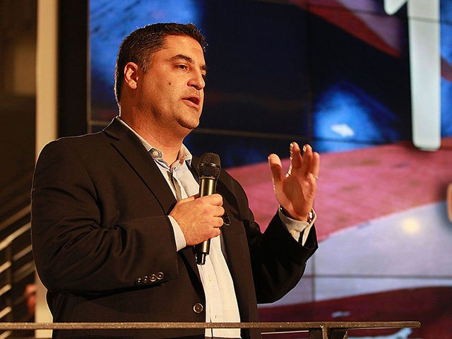 PLAYA VISTA, CA - MAY 09: Cenk Uygur attends the Young Turks celebration of 1 billion views at YouTube LA on May 9, 2013 in Playa Vista, California. (Photo by Joe Scarnici/Getty Images for The Young Turks)