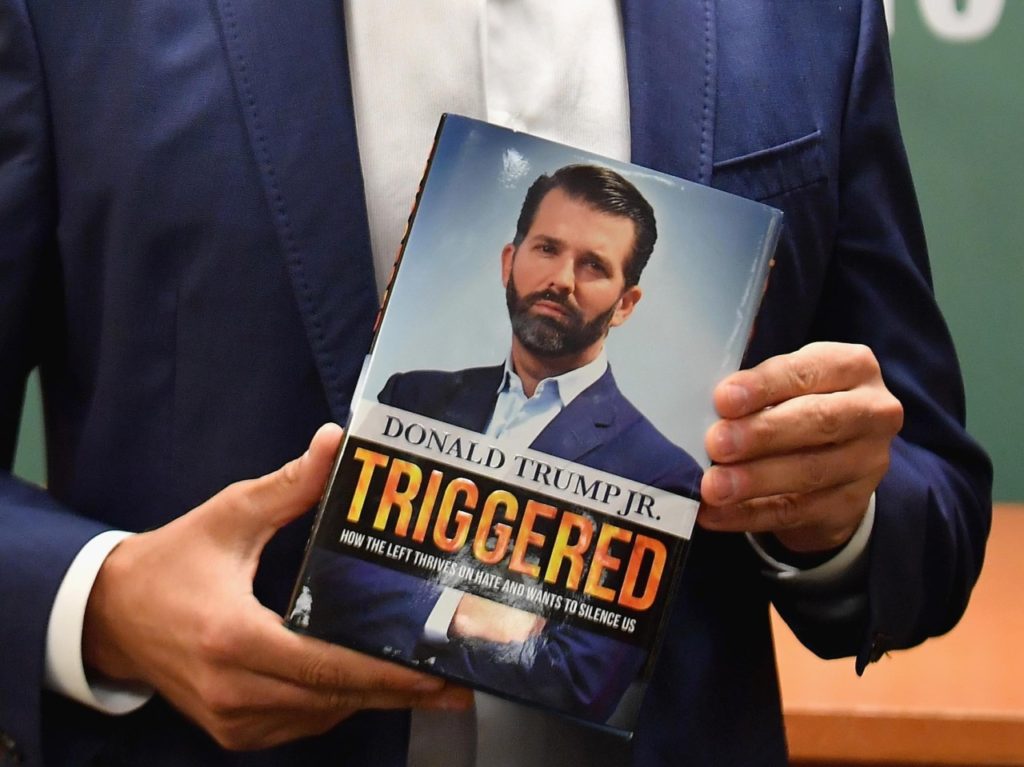 Donald Trump Jr. Triggered (Angela Weiss / AFP / Getty)