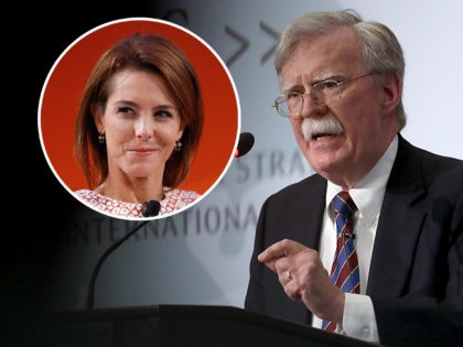 (INSET: NBC News anchor Stephanie Ruhle) WASHINGTON, DC - SEPTEMBER 30: Former U.S. National Security Advisor John Bolton speaks at the Center for Strategic and International Studies September 30, 2019 in Washington, DC. Bolton spoke on the topic of , "Navigating Geostrategic Flux in Asia: The United States and Korea." …