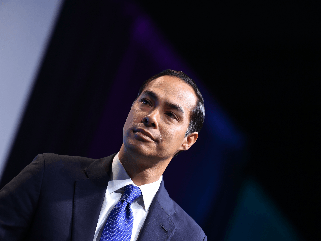 Democratic presidential candidate former HUD Secretary Julian Castro speaks during the 2019 J Street National Conference at the Walter E. Washington Convention Center in Washington, DC on October 28, 2019. (Photo by MANDEL NGAN / AFP) (Photo by MANDEL NGAN/AFP via Getty Images)