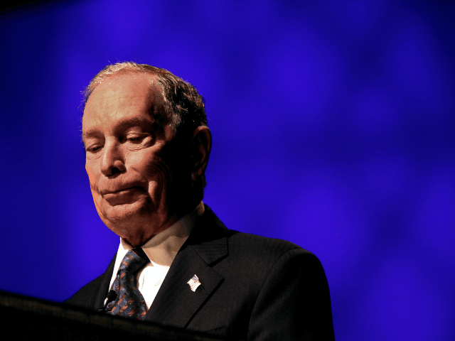 Michael Bloomberg speaks at the Christian Cultural Center on November 17, 2019 in the Brooklyn borough of New York City. Reports indicate Bloomberg, the former New York mayor, is considering entering the crowded Democratic presidential primary race. (Photo by Yana Paskova/Getty Images)
