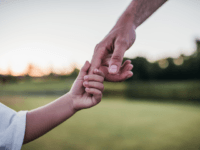 child's hand