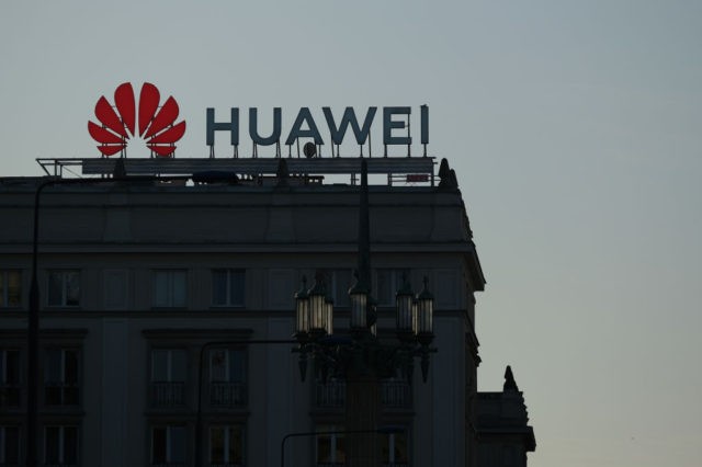 WARSAW, POLAND - OCTOBER 11: A sign advertising Chinese telecoms equipment manufacturer Huawei stands on an apartment building on October 11, 2019 in Warsaw, Poland. Some countries in Europe have already installed Huawei components into their upcoming 5G mobile data systems. European authorities are putting Huawei technology under scrutiny following …