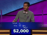 Jeopardy message