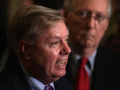 Lindsey Graham and Mitch McConnell (Alex Wong / Getty)