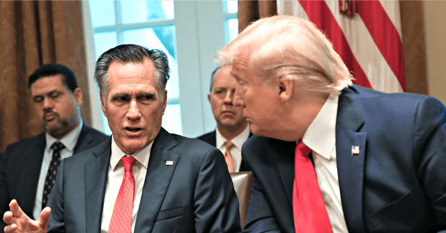 Mitt Romney Reveals He Didn't Vote For Donald Trump