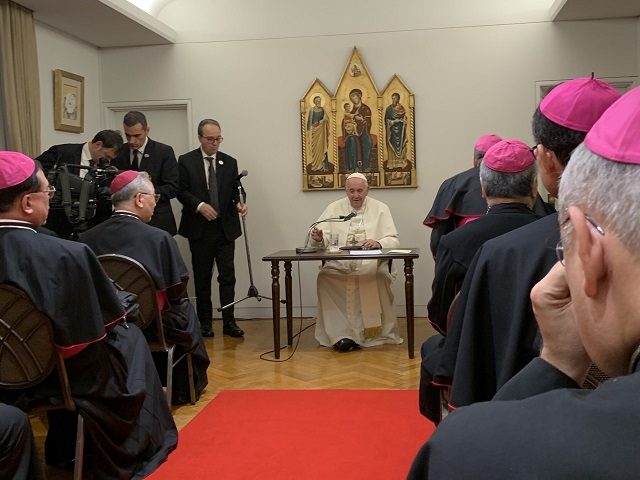 Pope with Bishops in Tokyo, Japan