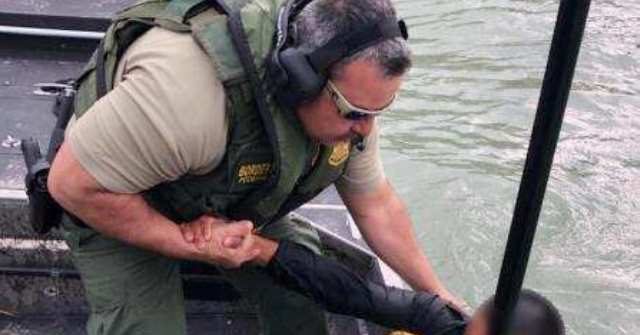 Agents Rescue Migrant from Drowning in Texas Border River