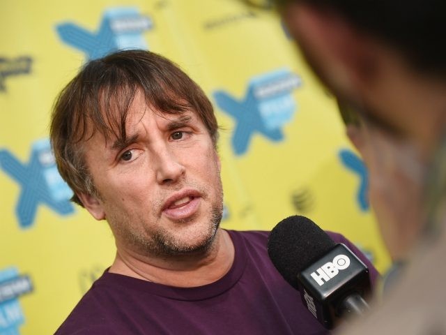 AUSTIN, TX - MARCH 16: Executive producer Richard Linklater is interviewed during the &quo