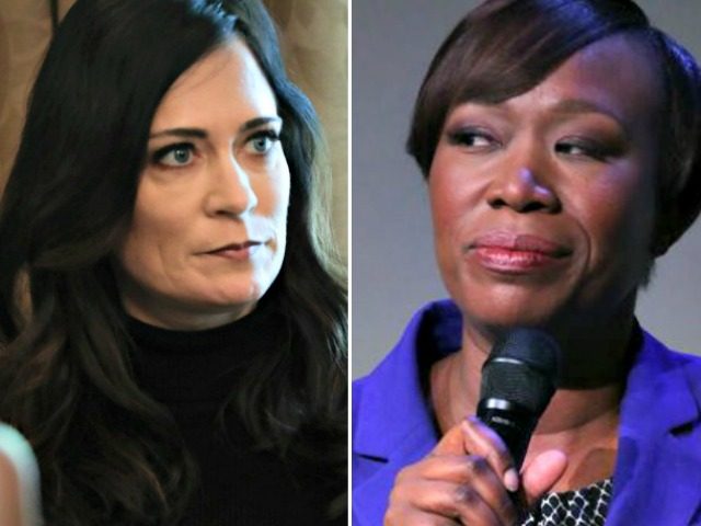 Stephanie Grisham and Joy Reid