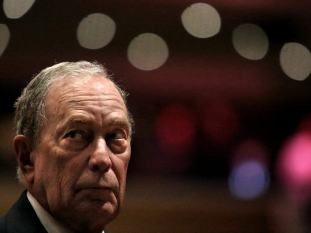 Michael Bloomberg prepares to speak at the Christian Cultural Center on November 17, 2019 in the Brooklyn borough of New York City. Reports indicate Bloomberg, the former New York mayor, is considering entering the crowded Democratic presidential primary race. (Photo by Yana Paskova/Getty Images)