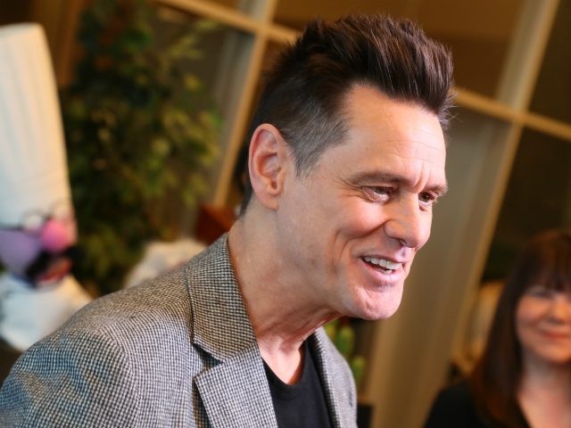 LOS ANGELES, CALIFORNIA - MAY 01: Jim Carrey attends For Your Consideration Screening Of Showtime's "Kidding" at Linwood Dunn Theater on May 01, 2019 in Los Angeles, California. (Photo by Leon Bennett/Getty Images)