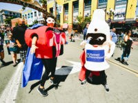 SAN DIEGO, CALIFORNIA - JULY 18: Cosplayers attend the 2019 Comic-Con International on July 18, 2019 in San Diego, California. (Photo by Matt Winkelmeyer/Getty Images)