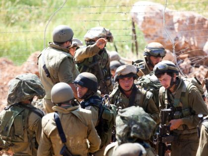 MAJDAL SHAMS, ISRAEL - JUNE 06: (ISRAEL OUT) Israeli soldiers operate along Israel's borde