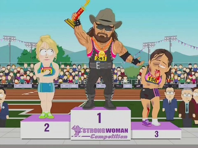 'South Park' Scorches Trans Athletes Smashing 'Strong Woman' Competitions