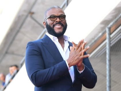 Actor and director Tyler Perry attends his Hollywod Walk of Fame Star ceremony on October 1, 2019 in Hollywood, California. (Photo by Frederic J. BROWN / AFP) (Photo by FREDERIC J. BROWN/AFP via Getty Images)