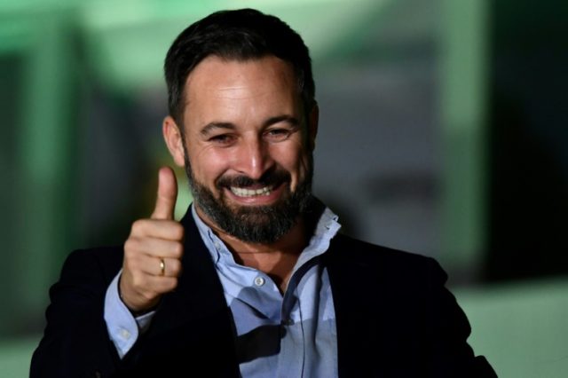 Abascal ascendant as Catalan crisis fuels Spain's far right