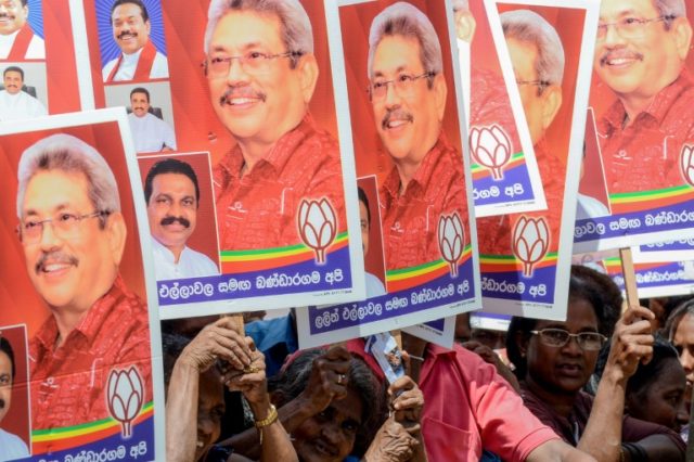 'Pad Man' faces 'Terminator' in Sri Lanka vote fight