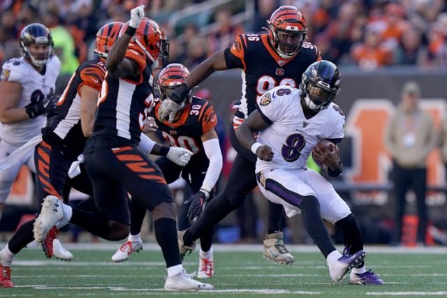 'Special' Jackson leads Ravens in NFL rout of Bengals