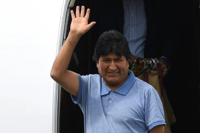 Morales arrives in Mexico as Bolivia senate seeks to name interim president