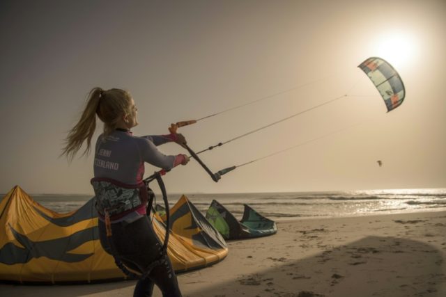 Disputed Western Sahara becomes kitesurfing hotspot
