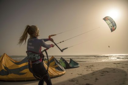 Disputed Western Sahara becomes kitesurfing hotspot