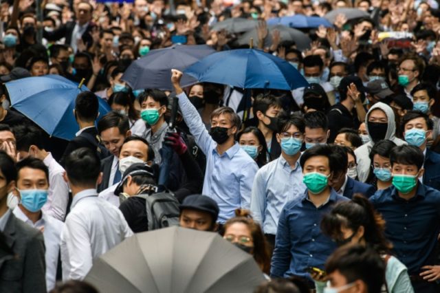 Anger, guilt stir Hong Kong's white collar rebels