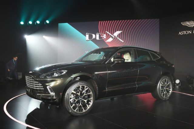 Aston Martin unveils first SUV, eyes luxury buyers in China