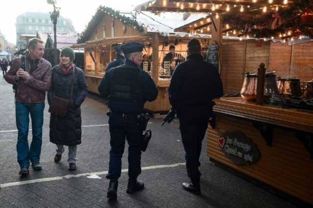 French city opens famed Christmas market year after attack