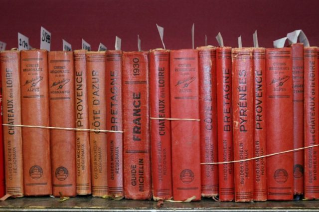 A collection of old copies of the Michelin Guide, which was launched in France 120 years ago and is now the world's top guide on gourmet dining France's Michelin, the go-to guide on fine dining