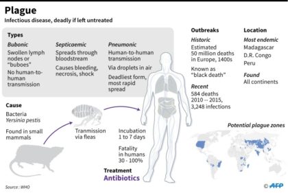 China confirms fourth plague case