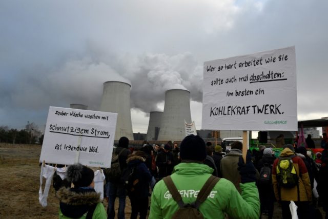 Campaigners occupy German coal mines in climate protest