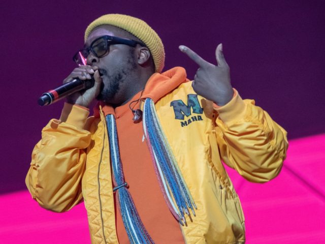 Will.i.am of The Black Eyed Peas performs during KAABOO Texas at the AT&T Stadium on May 1
