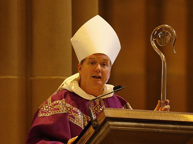 SYDNEY, AUSTRALIA - DECEMBER 16: Archbishop of Sydney, Most Reverend Anthony Fisher celebr